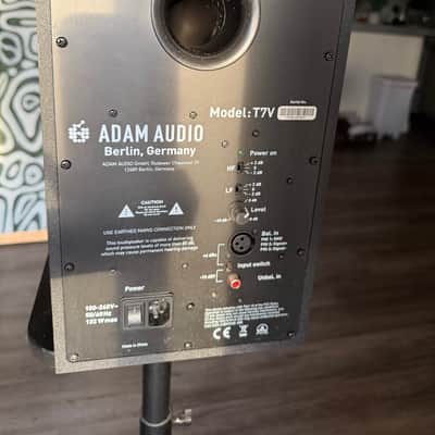 ADAM Audio T7V 7" Active Studio Monitors (Pair) 2010s Black image 6