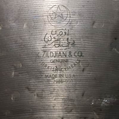 Zildjian 20" K Custom Flat Top Ride Cymbal 1998 - Present 2231g image 6