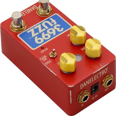 Danelectro 3699 Fuzz Vintage Fuzz/Octaver Pedal image 3