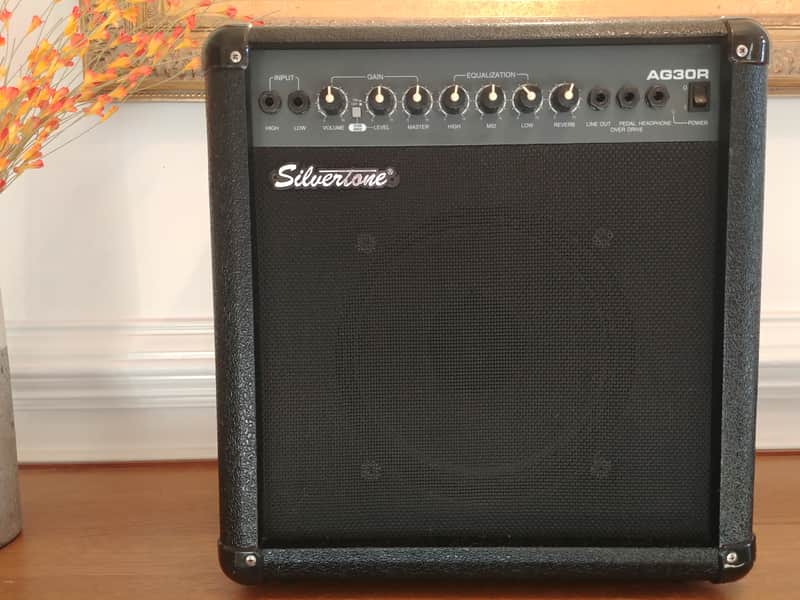 Silvertone AG30R 30 Watt Amplifier - Master Volume Control - Overdrive - Genuine Spring Reverb! image 1