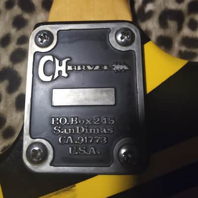 Kramer ,80,S Maple Body Yellow Bumble Bee Striped Paint Job Charvel Japan Neck image 3
