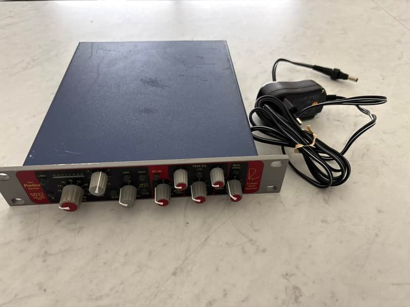 Rupert Neve Designs Portico 5032 Mic Preamp / EQ 2006 - 2008 - Red / Blue image 1