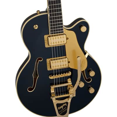 Gretsch Broadkaster Jr. LX Center Block with String-Thru Bigsby Midnight Sapphire - Semi Acoustic Guitar image 3
