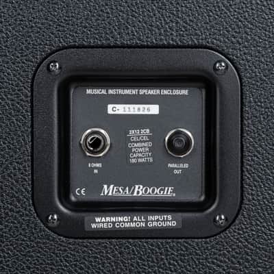 Mesa Boogie Vintage Split Back 2x12 Vertical Cabinet - Guitar Cabinet image 6