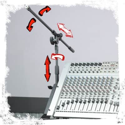 GRIFFIN Rack Mount Cart Stand & Top Mixer Platform 25U (Studio-XPRO Steel Series) – Rolling Music Booth Case Holder – Sound Stage Audio Equipment DJ Gear Display for Amplifier, Effects image 13