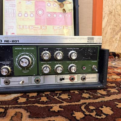 Vintage 1970s Roland RE201 Space Echo Made in Japan Original Tape Delay Unit image 4