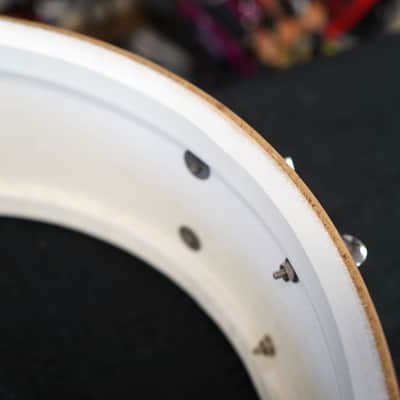Vintage 1966 Ludwig USA Jazz Fest 5x14" Maple Snare Drum - Blue Sparkle image 10