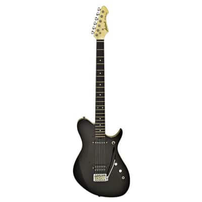 Aria JET-BTONE-BK J Series Poplar Body Bolt-On Maple Neck Rosewood Fingerboard 6-Strig Baritone Electric Guitar image 1
