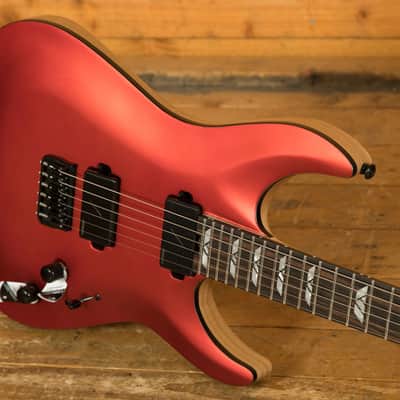 Schecter C-1 SLS Custom - Ebony - Racing Red *B-Stock* image 5