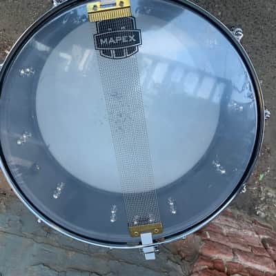 Mapex Aluminum snare Black 5 by 14” used image 12