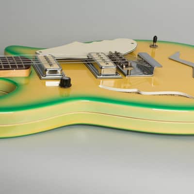 Micro-Frets Golden Melody Semi-Hollow Body Electric Guitar (1969), ser. #1422, original black tolex hard shell case. image 15