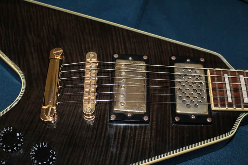 ESP Paul Smith Flying-V (Unique Mini/Traveller Guitar) - See