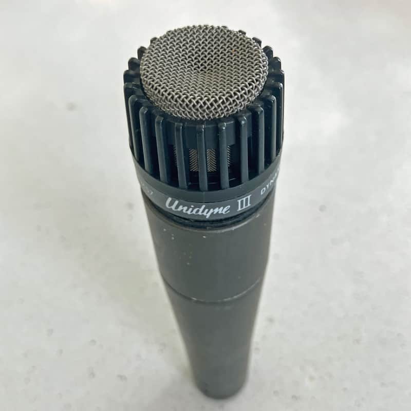 Vintage Shure SM57 - Rare 1980s Unidyne III - Made in U.S.A.