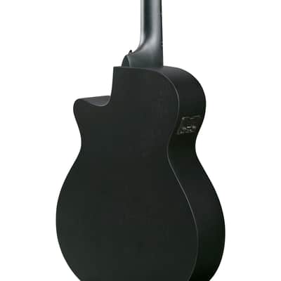 Ibanez AEG1221 AEG 12-String Acoustic Electric Guitar - Black Out image 6