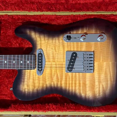 Handmade Telecaster 2001 - 50’s 2 tone sunburst image 2