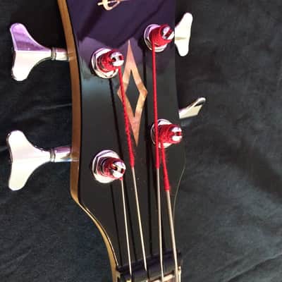 Left Handed Eko 1960s Violin Bass Guitar Sunburst Short Scale Very Rare Headstock! image 3