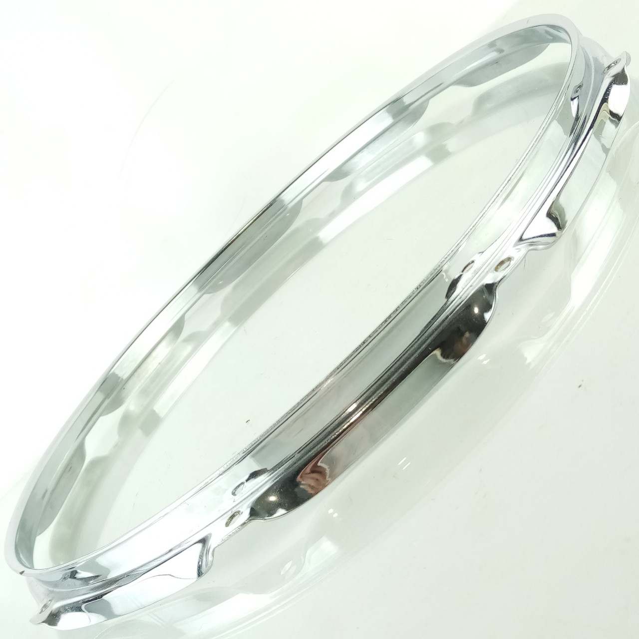 Premier 14"10Lug Snare Drum Batter Rim/Hoop Hi-Fi/35/Super-Olympic Vintage60-70s — main photograph