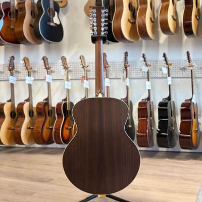 Martin Grand J-16E 12-string - Ebony Fingerboard, Natural, Used image 10