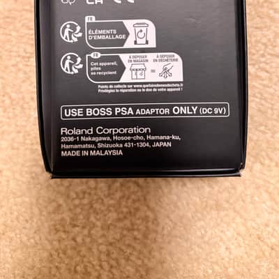 Boss SD-1 Super OverDrive - Relatively rare made in Malaysia - Only opened for pictures - Mint image 3