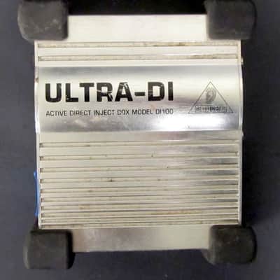 Used Behringer Ultra-DI DI100 Active Direct Box VGC