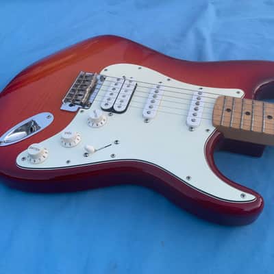 Fender Deluxe Stratocaster HSS Plus Top with iOS Connectivity 2014 - 2016 - Tobacco Sunburst image 14