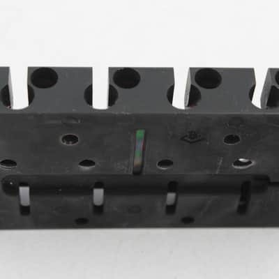 4 String MIK Black Bass Guitar High Mass Piezo-Bridge WITHOUT Piezo image 3