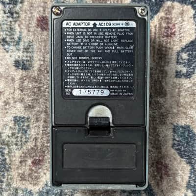 1981 Ibanez GE9 Graphic EQ Vintage First Year Black Label Maxon MIJ Made In Japan Equalizer Guitar Effect Pedal! image 6