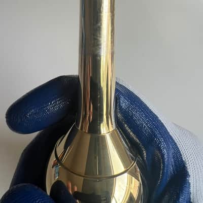 Mercer and Barker MB3 Tuba Mouthpiece Gold Plated image 10