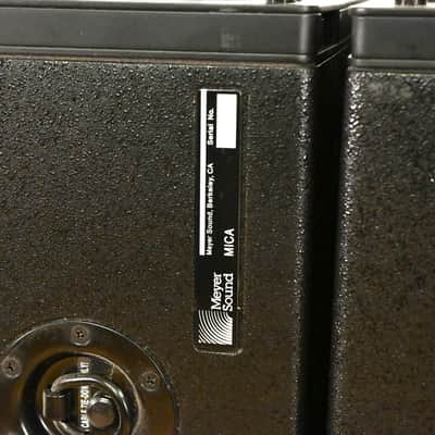 Meyer Sound MICA Active Line Array Loudspeaker (PAIR) CG01ZNT *ASK FOR SHIPPING* image 14