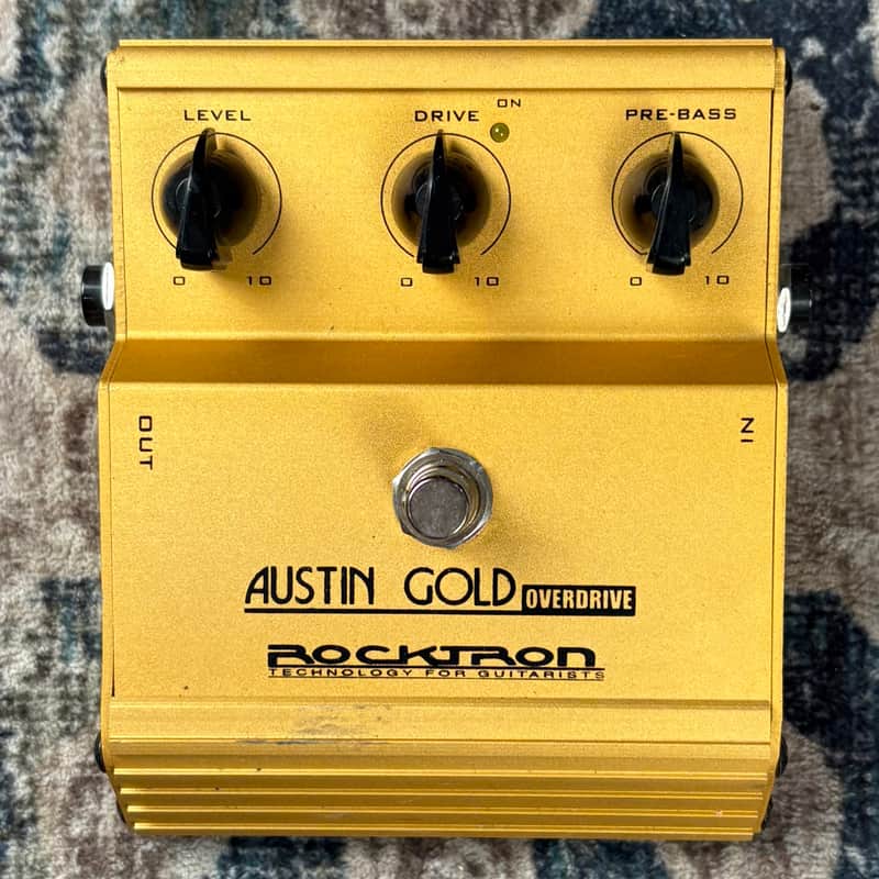 Rocktron Austin Gold Overdrive Guitar Effect Pedal! image 1