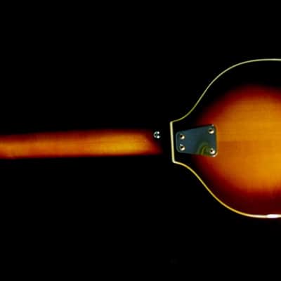 Hofner 459 VTZ 1967 Sunburst. Violin 6 string guitar. UBER RARE with Vibrato. image 7