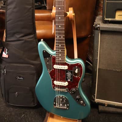 Fender American Professional Classic Jaguar Sherwood Green Metallic image 1