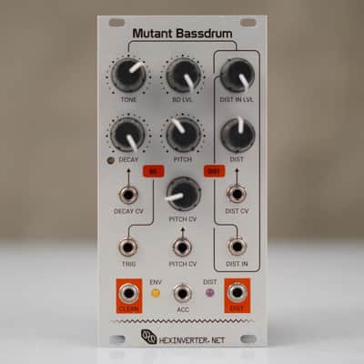 Hexinverter Mutant Bassdrum Eurorack Synthesizer Module #58490 image 1