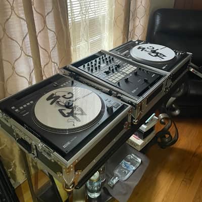$400 each. Set of Rane Twelves MKII DJ Turntable Controllers with Road Ready cases image 4