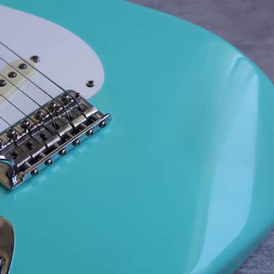 2022 Fender USA American Vintage II 1957 LH Left Handed Stratocaster (Sea Foam Green) image 4