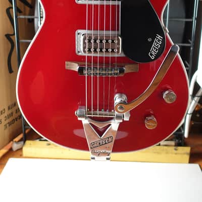 Gretsch G6131T Power Jet 2011 - Firebird Red w/ Bigsby + TV Jones Power'Tron Plus + TV Jones T90 image 2