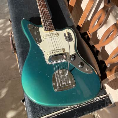 Rare! John Frusciante! Fender Jaguar 1965 - Ocean Turquoise image 6