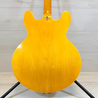 Jay Turser JT137DC Semi-Hollow Electric Guitar – Natural – Modified Hardware – Player Grade 335 Style image 12