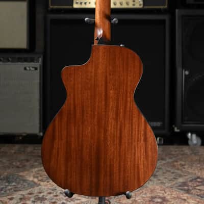 Taylor 312ce-N Nylon Grand Concert Acoustic/Electric Guitar - Natural with Hardshell Case image 9