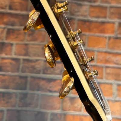 Hohner HG-430 LP Style With Seymour Duncan Pick Ups - Black + Gold image 7