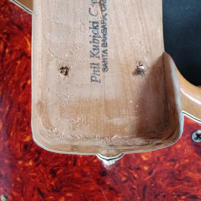 1985 Kubicki Jazz Bass Natural w/ active image 8