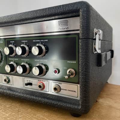 *SERVICED* - Excellent Condition, Roland RE-201 Space Echo Tape Delay / Reverb 1970s - Black - With FS-1 Footswitch and Extras image 5