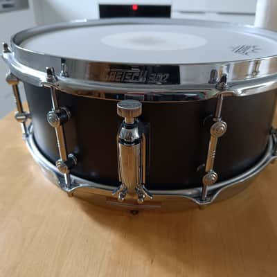 Gretsch GAS5514-ST Brooklyn Standard 5.5x14" 8-Lug Snare Drum 2020 - Present - Satin Black Metallic image 3