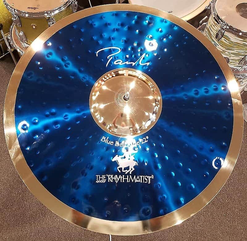 Paiste Signature 22" Stewart Copeland "The Rhythmatist" Blue Bell Ride Cymbal *IN STOCK* image 1