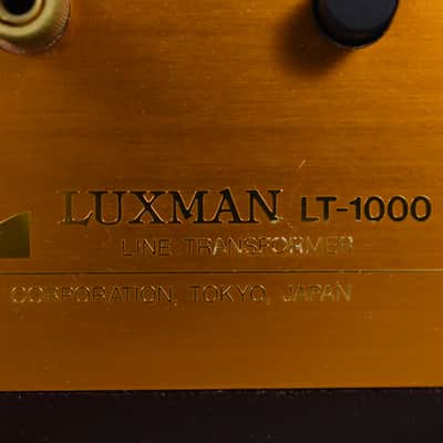 LUXMAN LT-1000 Line transformer With degaussing function In VG Condition image 12