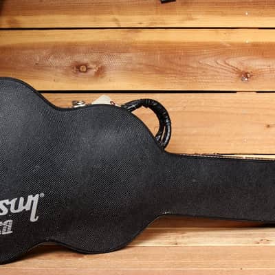 GIBSON USA SG HARD SHELL CASE Factory Black TKL White Fur Nice! 13020 image 2