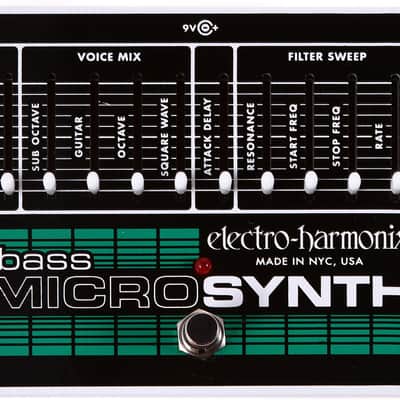 Electro Harmonix Bass Microsynth Effects Bass Pedal image 1
