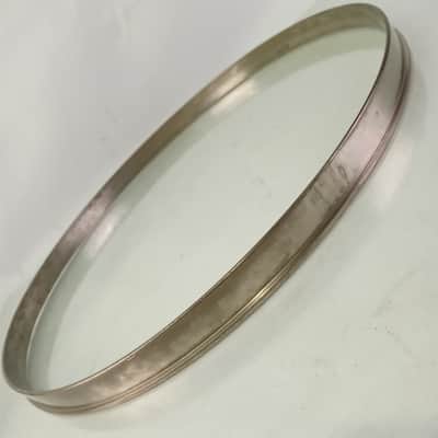 Gretsch 13"Single-Flange Broadkaster Tom Drum Batter Rim/Hoop Nickel-Brass NOB40 image 2