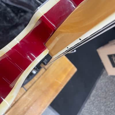 Epiphone 5102TE 1970-71 Semi-Hollow Electric Guitar - Redburst image 21