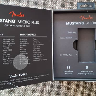 Fender Mustang Micro Plus Guitar Headphone Amp - mit Mangel image 8